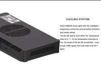 Luz de acuario Spectra Nano M029, iluminación de agua salada de 30W/40W con Control táctil para pecera de arrecife de Coral - details 14