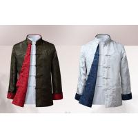 Camisa De Dragón Chino Para Hombres Ropa Tradicional De Año Nuevo Tang Traje Kung Fu Prenda Exterior Estilo Hanfu Poliéster - details 13