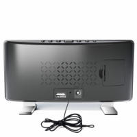Reloj Despertador con Dos Puertos USB Pantalla LED de 7,3'' Atenuación en 4 Modos - details 0