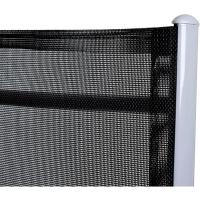 2X Sillas de Jardín Plegables Antracita Asiento Ligero Aluminio Silla Reclinable 8 Posiciones hasta 120Kg - details 30