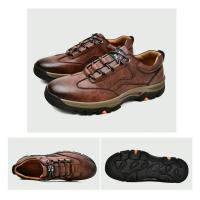 Zapatos Comodos para Negocios para Hombre 2024 Calzado Versátil de Cuero, Mocasines Antideslizantes Informales para Exteriores, Nuevos y Planos - details 17