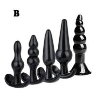 Juego de Silicona Leten 4/5/7/8Pcs Combinación de Plug Anal Rétrico Vaginal - details 4