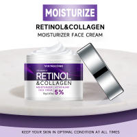 Crema facial de colágeno Retinol antienvejecimiento suaviza el estado de la piel mejora la elasticidad de la piel hidrata la piel hidratación profunda - details 2