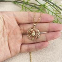 Collar con colgante de árbol de la vida para hombres y mujeres, búho universal, temperamento - details 4