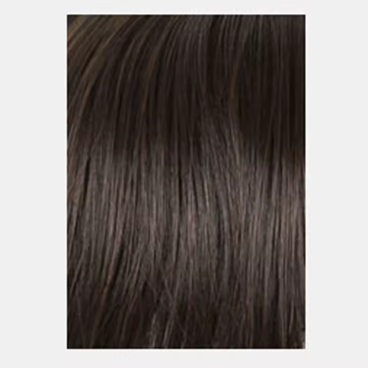 Extensión de cabello sintético negro con Clip, accesorios para cabello marrón, peluca con diadema larga y recta, peluca resistente al calor, media peluca con diadema - 1