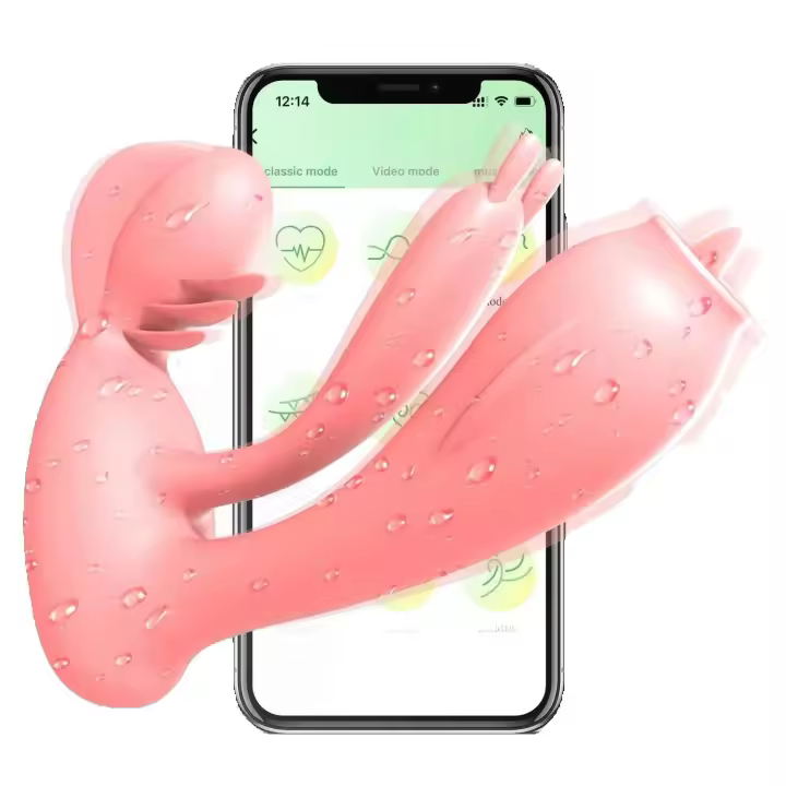 Leten-vibrador inalámbrico 3 en 1 con Bluetooth para mujer, estimulador de clítoris Anal femenino, masajeador de punto G, juguetes para mujeres, parejas, Sex Shop - 1