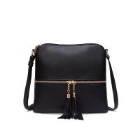 Bolso Cruzado de Cuero Genuino para Mujer Cierre de Cremallera, Desmontable, Compacto y Elegante - details 0