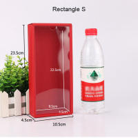 Cajas de Regalo de Papel Kraft Blanco 10Pcs con Ventana de PVC Transparente - details 6