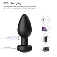 Vibrador Anal con 10 Frecuencias Enchufe Anal G-Spot Dildo Prostate Masajeador - details 1