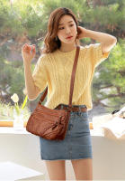 Bolso de mujer para un solo hombro,Estilo retro,Bolsos de cuero suave - details 6