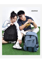 Moda para mujer pareja mochila High College Student Design Sense bolso escolar de gran capacidad - details 11