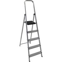 Escalera de Tijera de 5 Escalones Herramienta de Mejoras del Hogar Escaleras y Manejos - details 0
