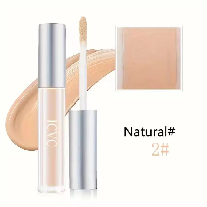 Base de maquillaje corrector de ojos corrector mate maquillaje corrector y corrector de cobertura completa corrector líquido resistente al agua de larga duración - 1