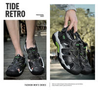 Gran tamaño Baotou sandalias casuales de cuero de playa para hombres sandalias de hombre de cuero de trazabilidad transpirable al aire libre de verano - details 8