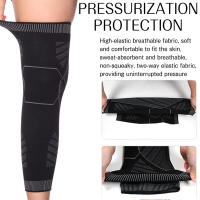 Mangas de compresión para piernas completas, Protector de soporte para levantamiento de pesas, artritis, alivio del dolor articular, desgarro muscular, 1 par - details 3