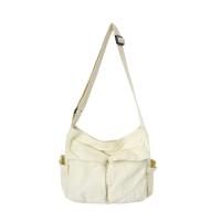 Bolso de hombro de lona para ropa de trabajo, bandolera Retro de gran capacidad, nuevo bolso de mensajero para clase de estudiante - details 6