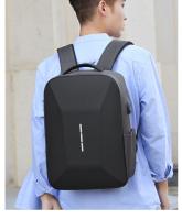 Bolsa de hombro personalizada con carcasa rígida Tendencia de moda, bolso de hombro con cremallera completa, Mochila de nailon - details 6