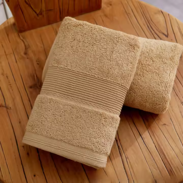 Toallas de cara y mano absorbentes y suaves de algodón, juego de toallas de baño de lujo para Hotel, Spa, sólido y suave - 1