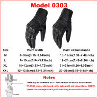 Guantes de Moto de Cuero Genuino Invierno Antiviento Táctil Protección de Articulaciones Mejor Precio Talla M-2XL Lavable - details 8