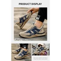 Zapatos de trabajo con punta de acero para hombre, botas indestructibles a prueba de pinchazos, calzado de seguridad ligero - details 14