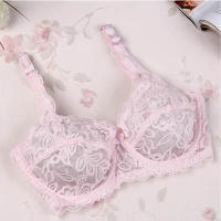 Women transparent lace underwire push up bra sexy underwear bras bralette lingerie intimates - details 6