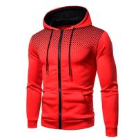 Suéter de lunares para hombre, cárdigan informal a la moda, Sudadera con capucha, abrigo deportivo, Otoño, 2024 - details 3