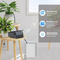 Temporizador de riego Solar WIFI para el hogar Control inteligente por aplicación sistema de riego automático temporizador de agua para exteriores herramienta de riego de jardín - details 3