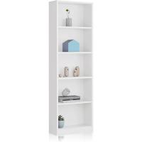 Estantería Juvenil de 6 Baldosas Vertical de Librería Acabado en Blanco - details 0