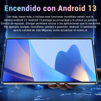 Nueva tableta 5G 2025 Android 13.0 nueva tableta de red Bluetooth 10.1 pulgadas 16GB RAM 1TB ROM tableta 5MP 13MP 20000mAh 14 núcleos wifi. - details 2