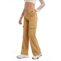 Pantalones vaqueros de pierna recta de cintura alta para mujer, pantalones vaqueros de estilo coreano para adolescentes - details 13