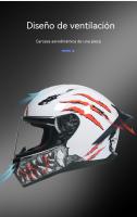 Casco de moto hombre MX Carreras de Locomotora  Protección de Seguridad visera - details 5