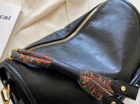 Bolso cruzado Vintage para mujer, bandolera pequeña de cuero PU con diseño de lujo y almohada, a la moda - details 28