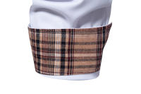 Camisa de Hombre a Cuadros Moda con Bloque de Colores para Primavera Arrivo Nuevo Manga Larga Casual para Fiesta Negocios Social - details 11