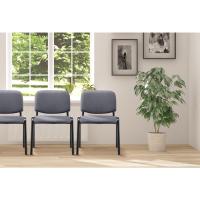 Silla de Visitas Ken en Tela I Silla de Conferencias Apilable I Silla de Reuniones con Capacidad máx. 120 kg I Color:, Color:Gris - details 1