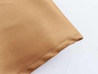 Vestido asimétrico con textura de satén francés para mujer, falda larga de temperamento versátil, moda de verano, 2024 - details 6