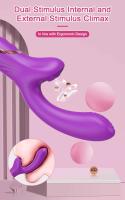 Vibrador de punto G, juguete sexual, potente inhalador de clítoris 2 en 1, consolador de estimulación al vacío, masturbación femenina - details 2