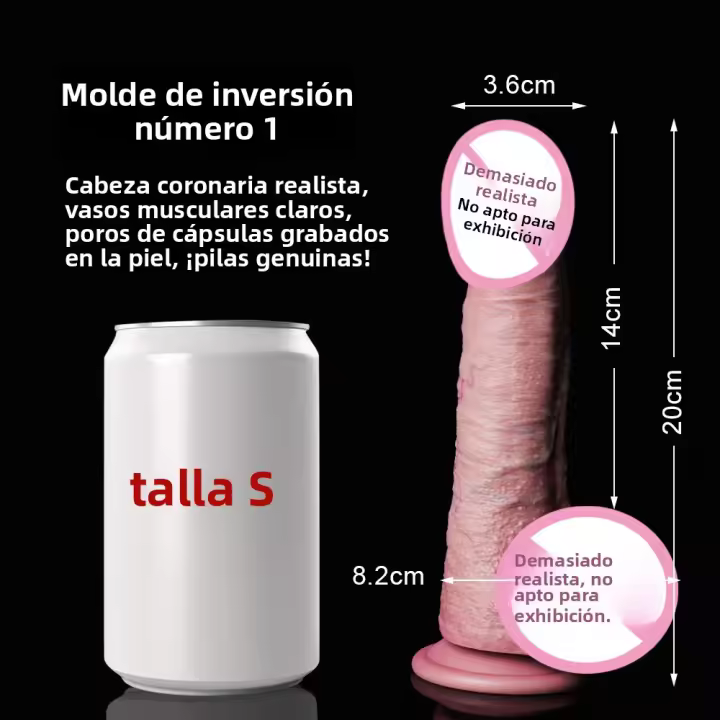Semental grueso pene simulado carne suave realista masturbador europeo y americano tono de piel consolador juguetes sexuales femeninos - 1