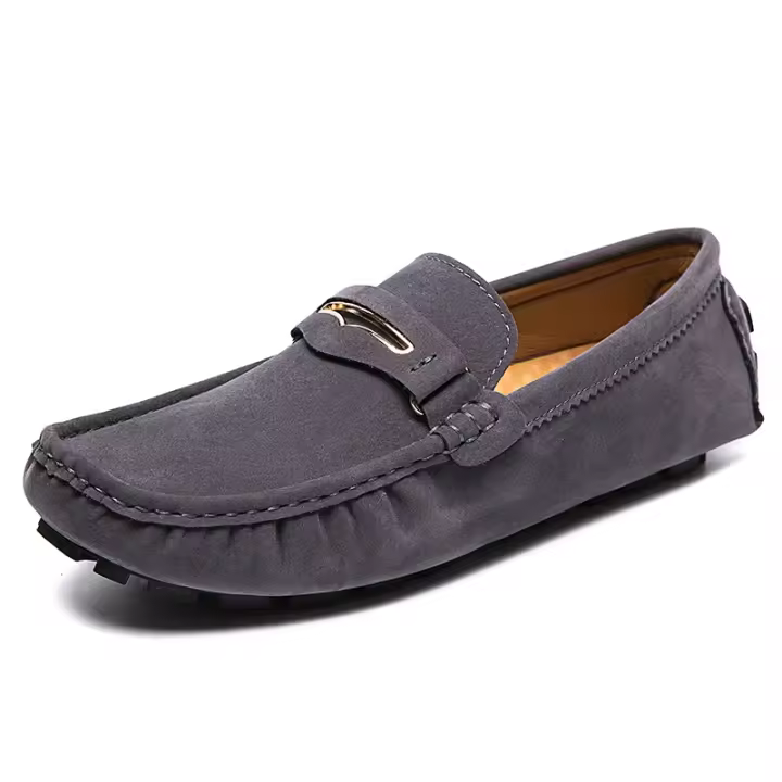 Zapatos de navegación de ante antideslizantes ligeros para hombre, moda, bodas y fiestas. - 1