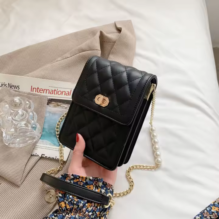 Bolso Cruzado de Moda para Mujer Verano2025 Bolso Pequeño Cuadrado Estilizado - 1