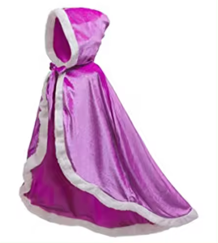 Capa de princesa Elsa para niños, ropa de Navidad, hielo y nieve, encantadora - 1
