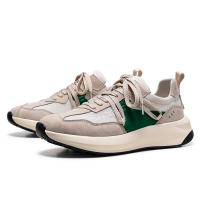 Zapatillas informales de otoño con cordones y suela gruesa para hombre - details 3