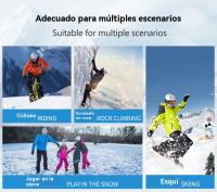 Casco esqui hombre mujer patinete Deportes Equipo Protector - details 1