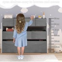 Organizador de Juguetes para Niños Estante de Almacenamiento de 3 Niveles con 6 Cajas Extraíbles - details 9