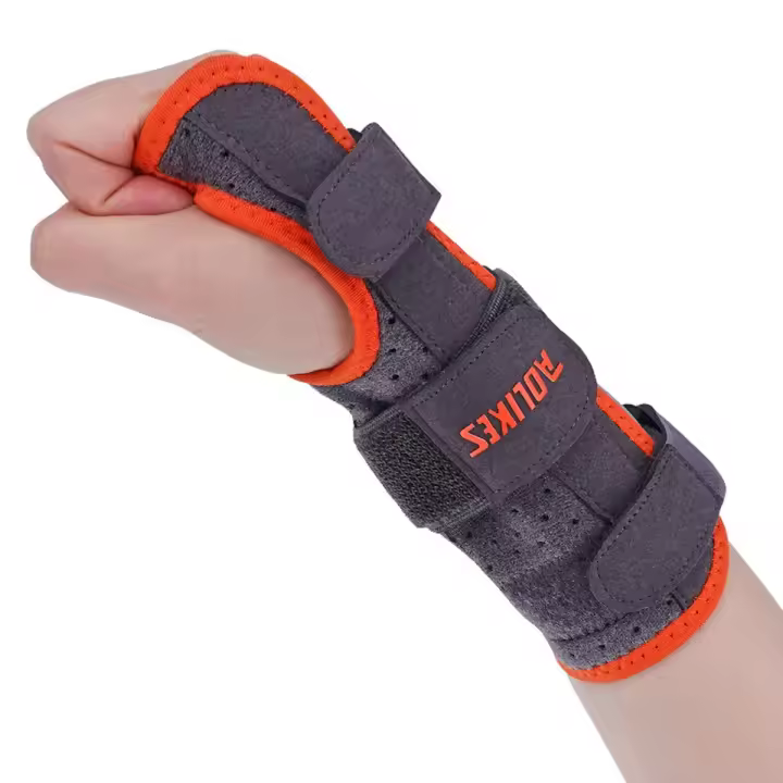 Muñequera ajustable con túnel carpiano para hombre y mujer, soporte con férula para dormir de noche, 1 unidad - 1