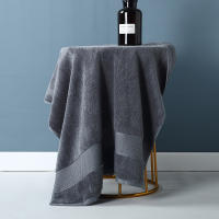 Toalla superior de baño grande, 2 Toallas de Mano o Lavabo, 80x160 cm, algodón 100% - details 4