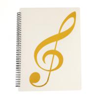 Carpeta de partituras de música multicapa Flexible, carpeta de partituras de música de Piano grabable de 40 páginas, desmontable, se adapta al tamaño de letra - details 11