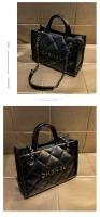 Bolso para mujer con letras de diamantes de lujo de marca Hong Kong2025Nueva moda de alto grado de un hombro bolsa de axilas - details 12