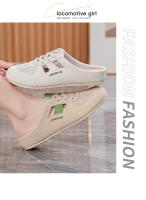 Bolsa retro cabeza media zapatillas mujer desgaste exterior, verano nuevo versátil perezoso un pedal sandalias marea. - details 20
