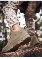 Zapatos de senderismo de estilo clásico para hombre, zapatillas antideslizantes con cordones resistentes al desgaste, deportivas para correr al aire libre, novedad - details 11