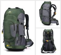 Bolsa de viaje para montañismo al aire libre, diseño reflectante nocturno, nailon, impermeable, resistente al desgaste - details 10